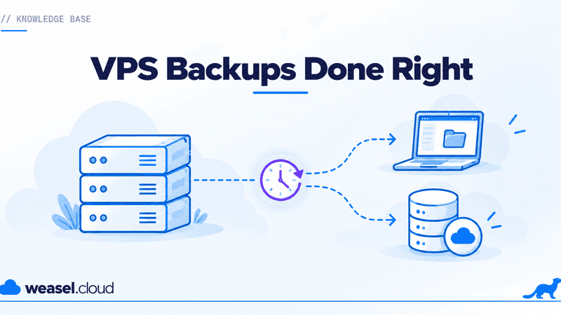 Cover for: VPS backups done right