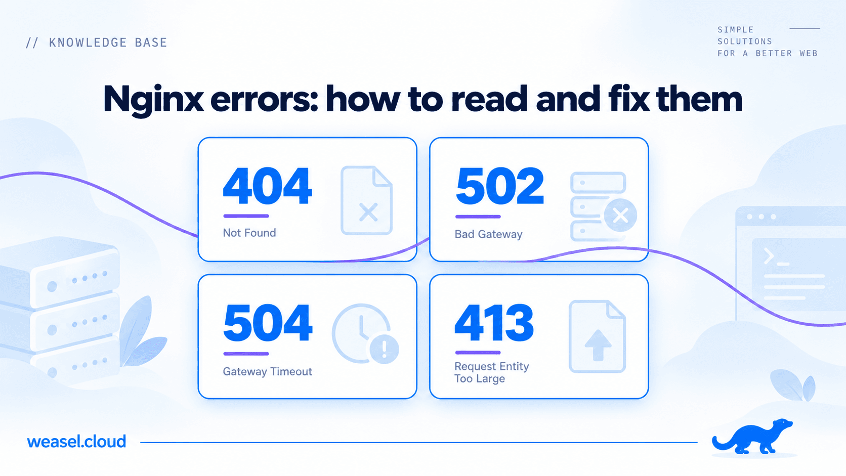 Nginx errors how to fix