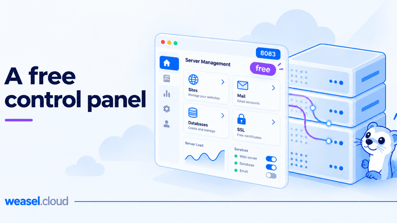 free control panel for vps