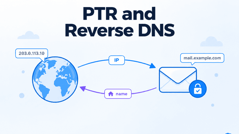 Cover: PTR and Reverse DNS
