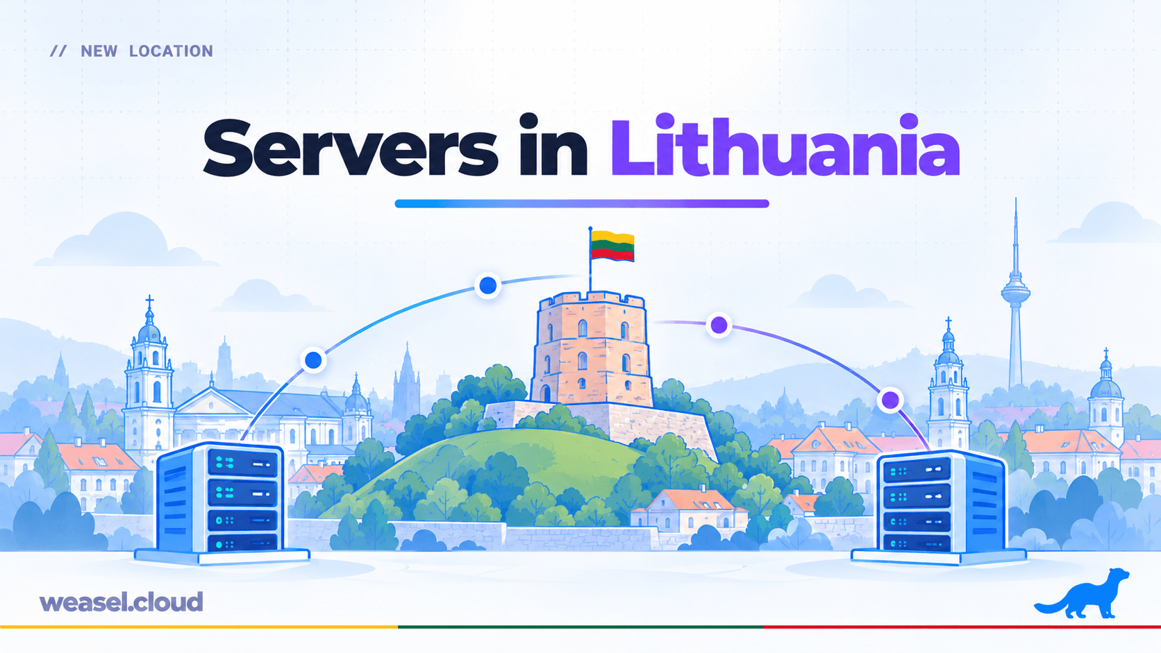 News cover: WeaselCloud servers in Lithuania