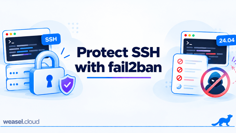 Article cover: protect SSH with fail2ban
